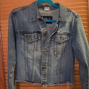 Distressed Jean Jacket